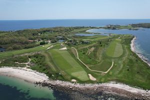 Fishers Island 9th Reverse Aerial